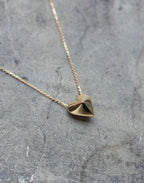 Hearts Stud Necklace