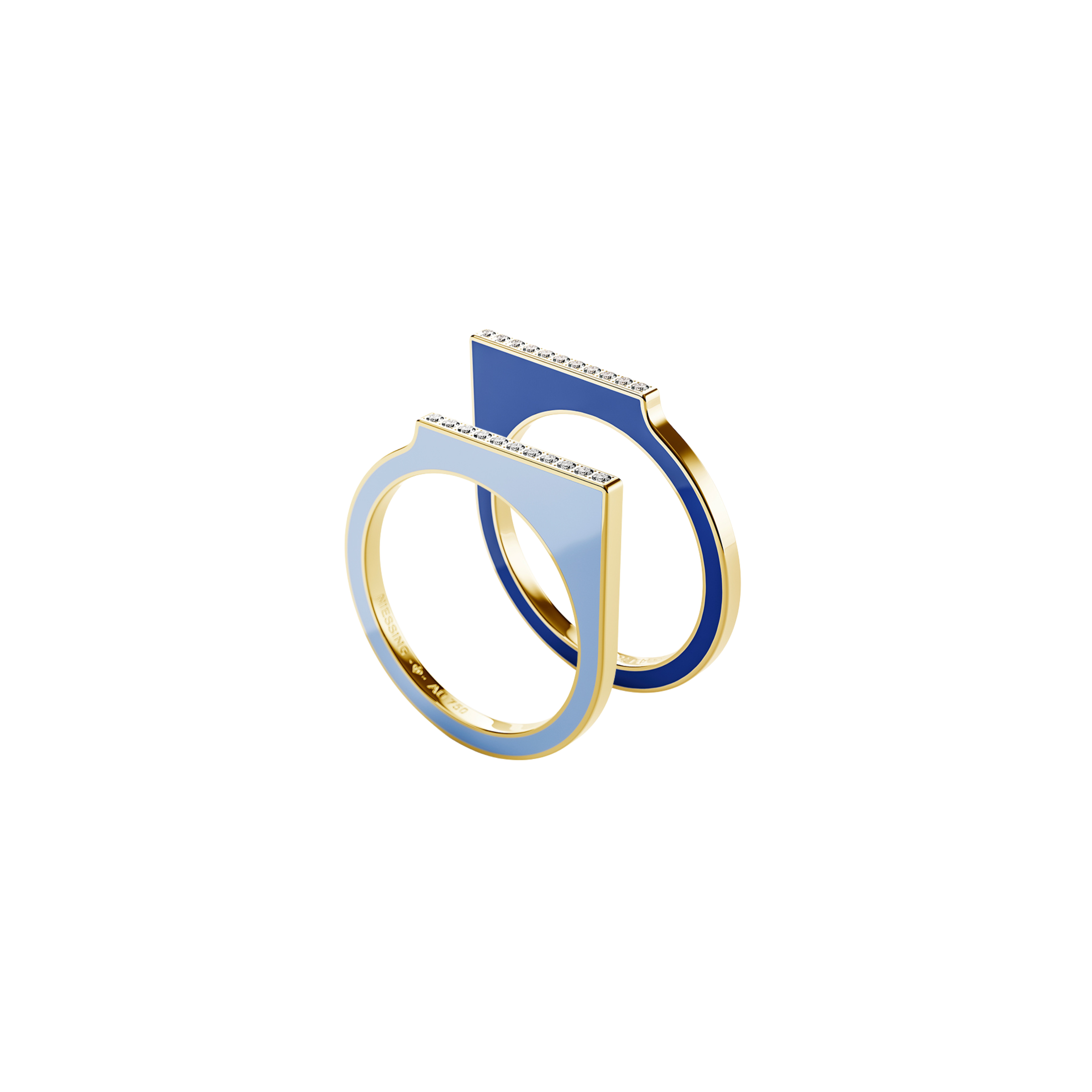 Setario Square Diamond Ring
