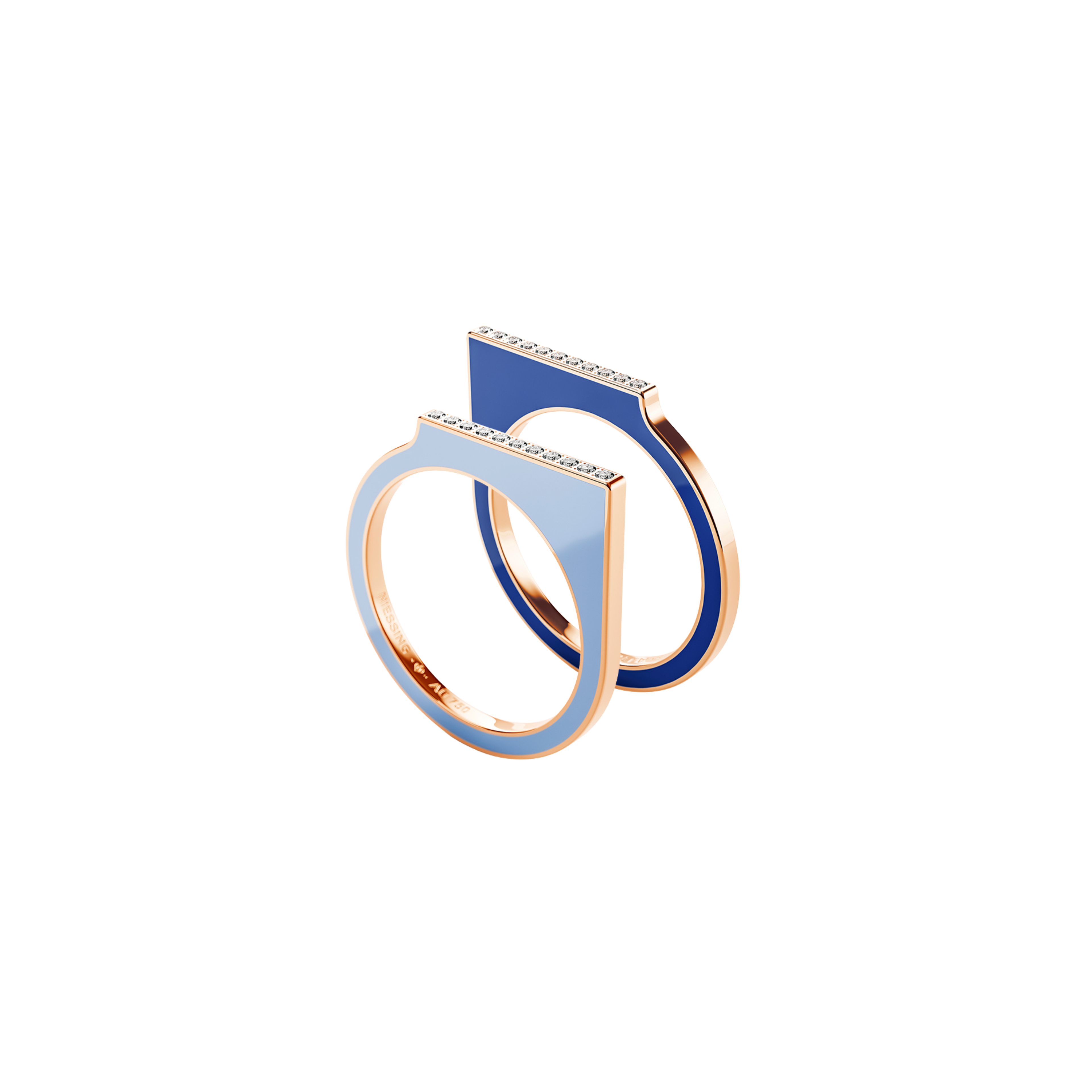 Setario Square Diamond Ring