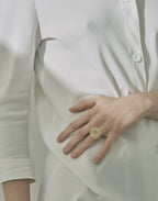 Ink Round Maxi Ring