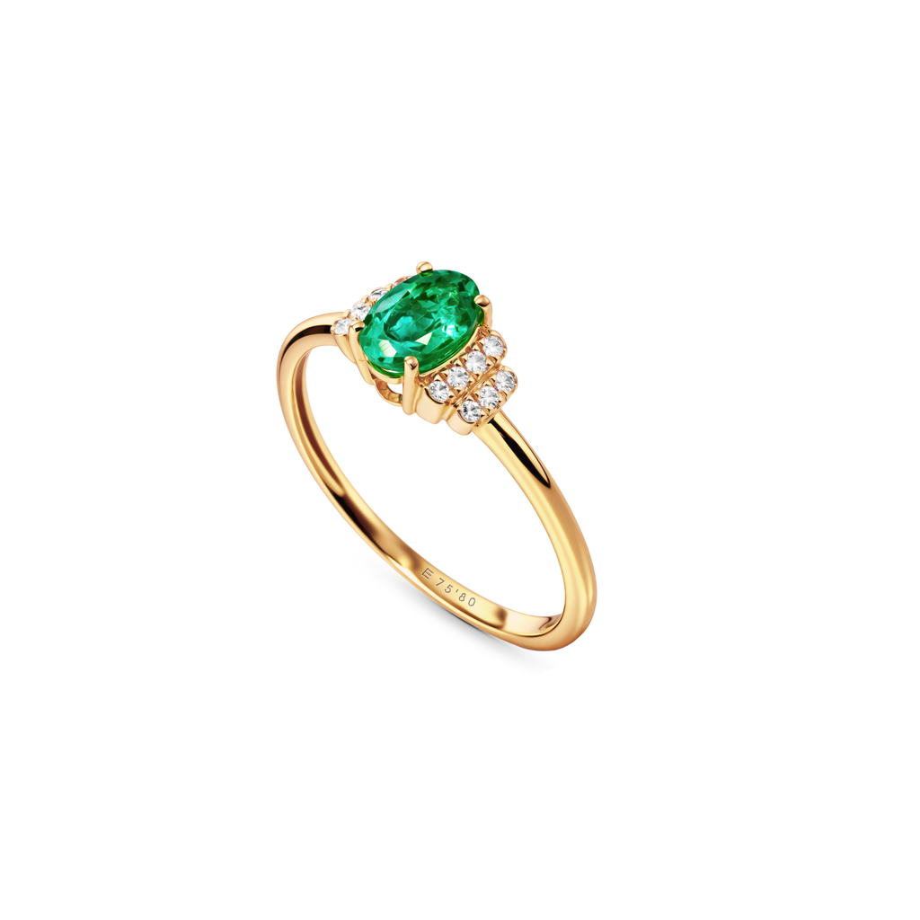 Mimi Emerald Ring
