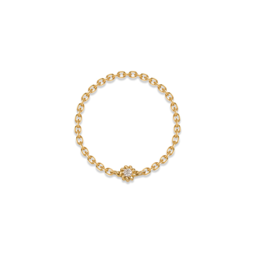 Anel Mundi Chain Diamante