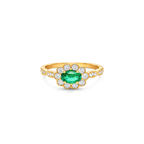 Viena Emerald Ring