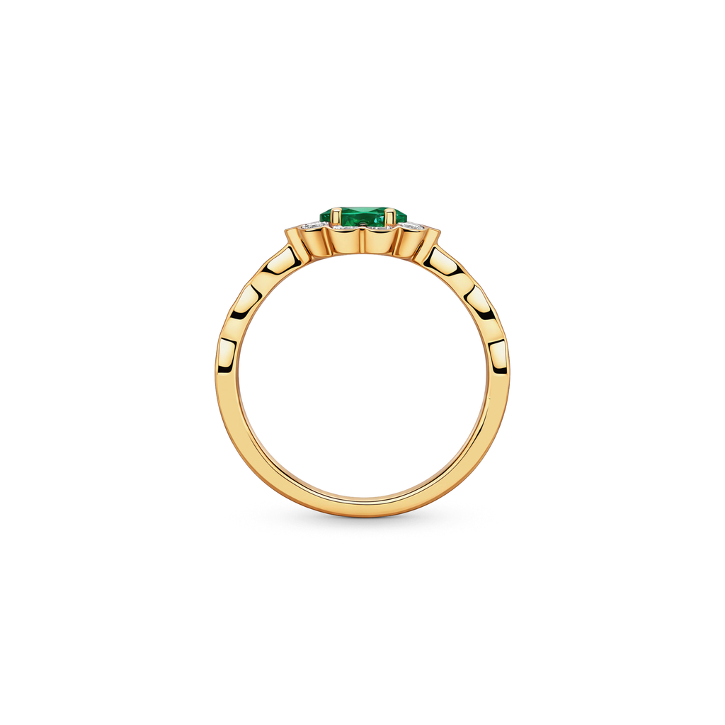 Viena Emerald Ring