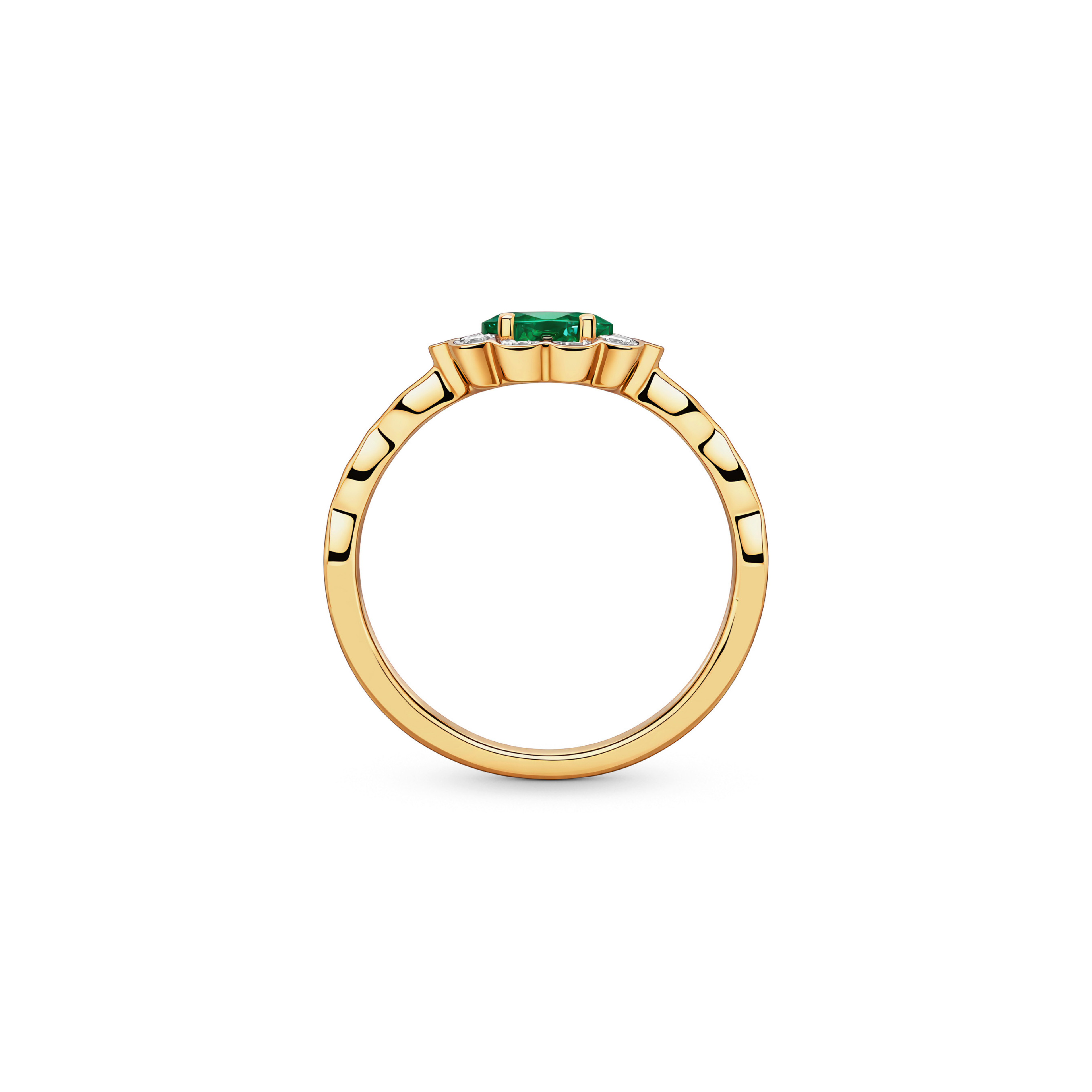 Anel Viena Esmeralda