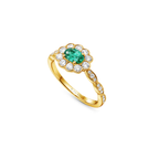 Viena Emerald Ring