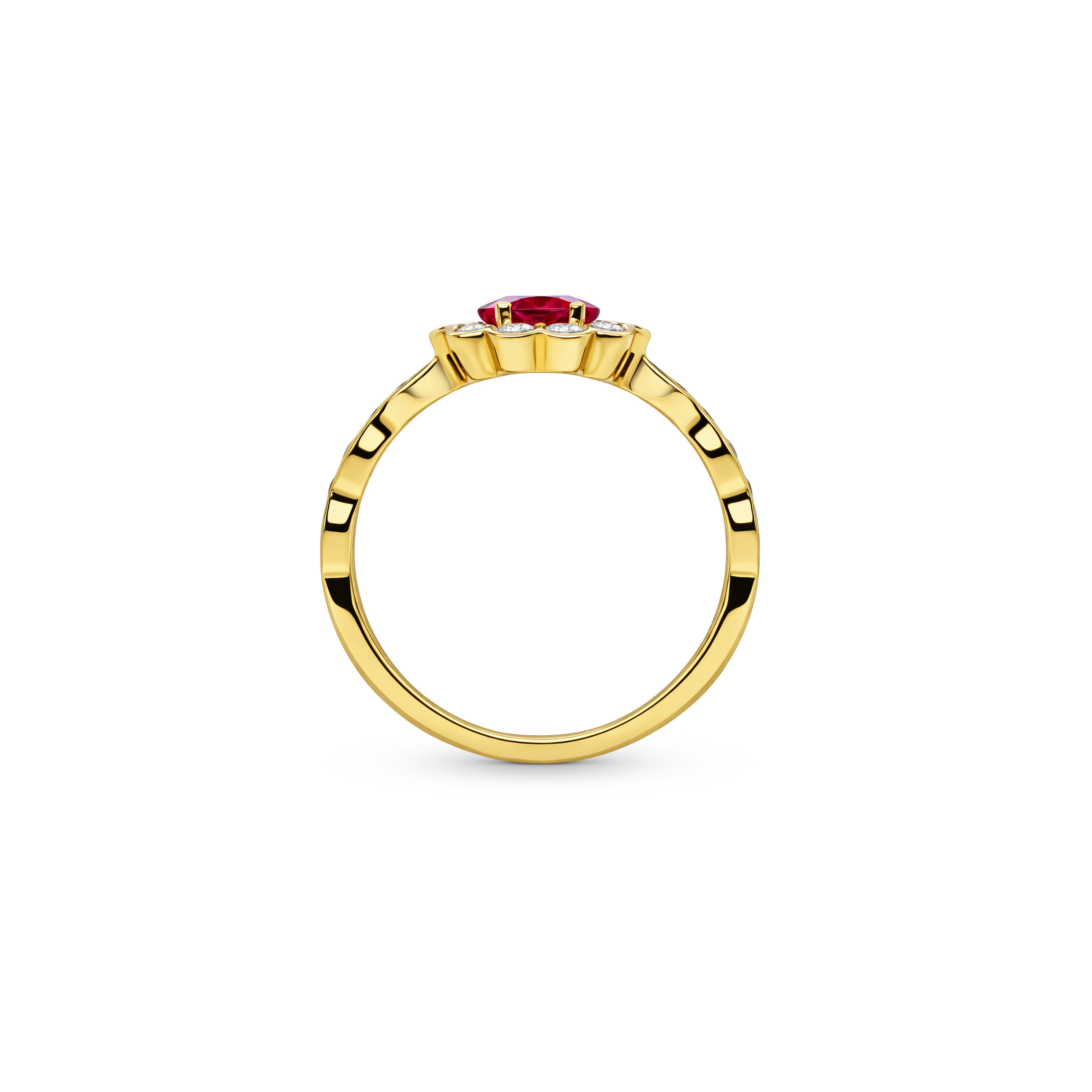 Anel Viena Rubi