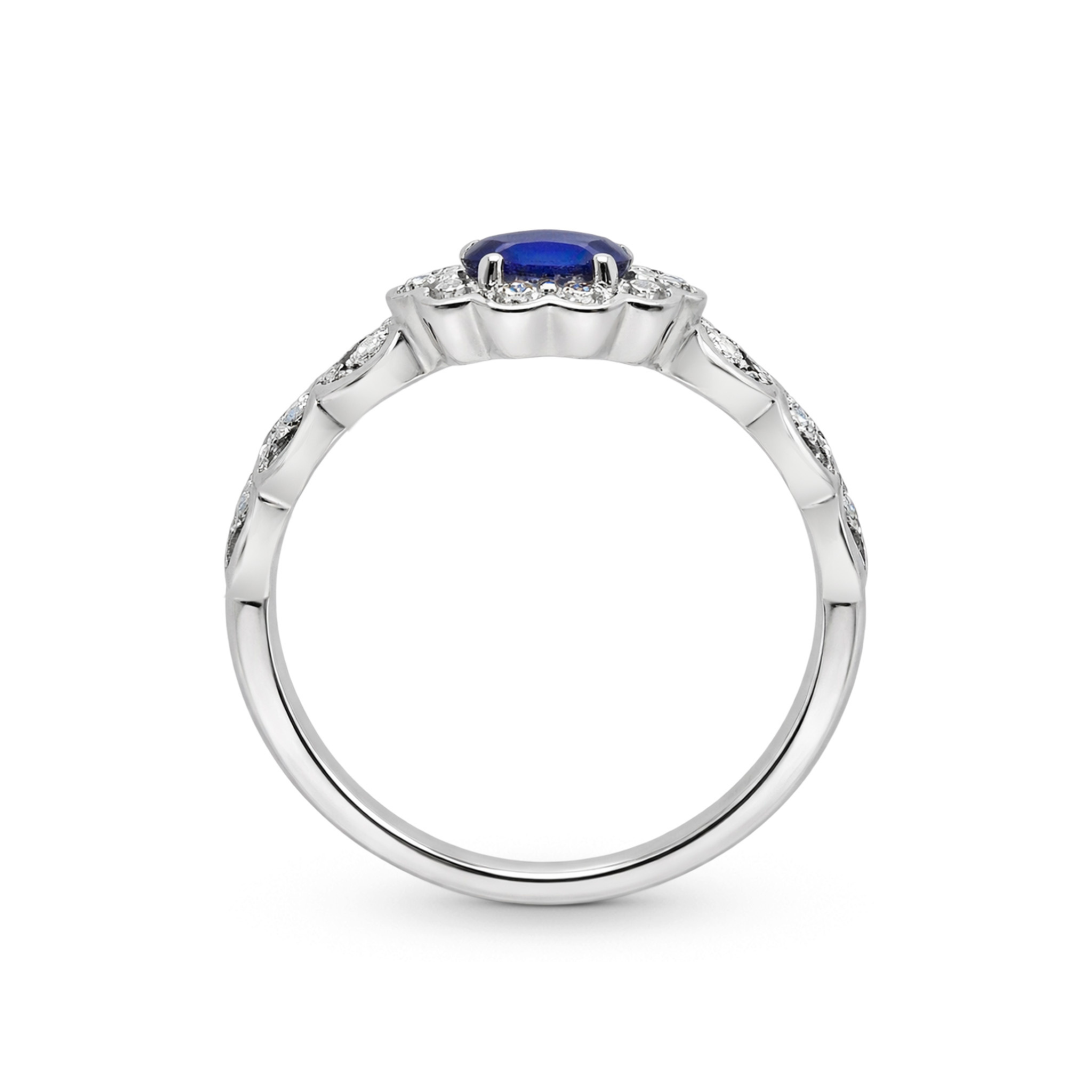 Anel Viena Safira