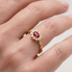 Viena Ruby Ring