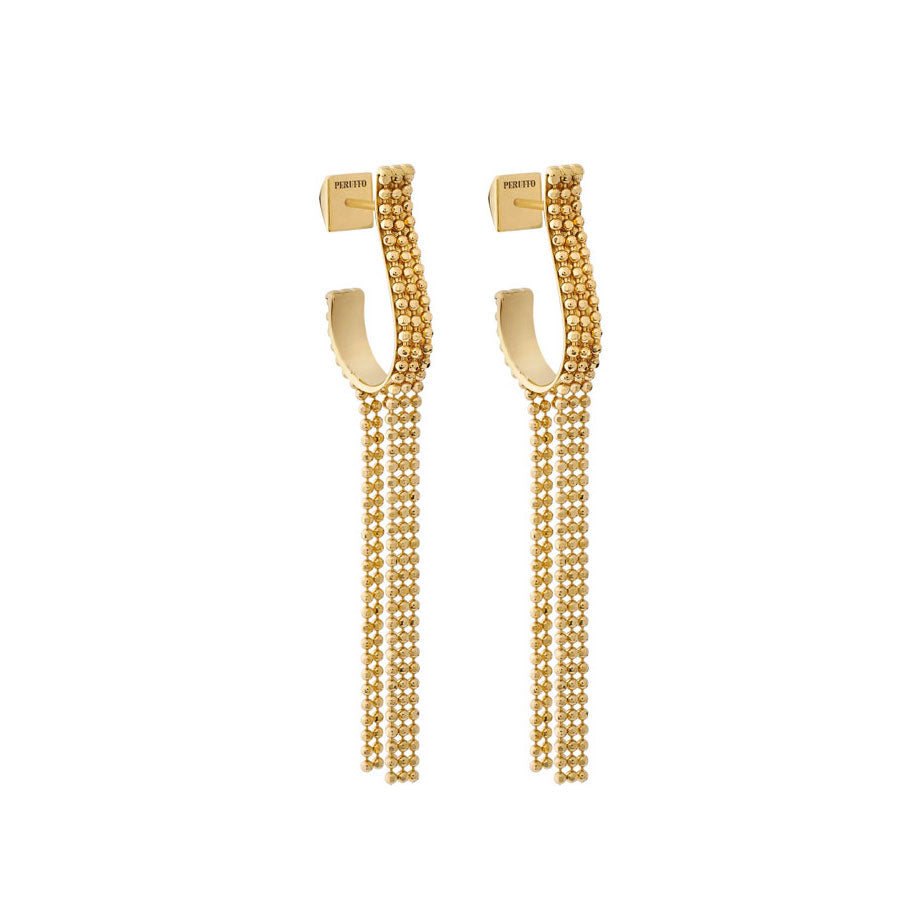 Chains Double Fringe Earrings S