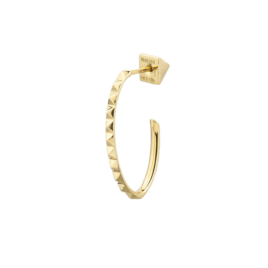 Club Loop Oval Earring