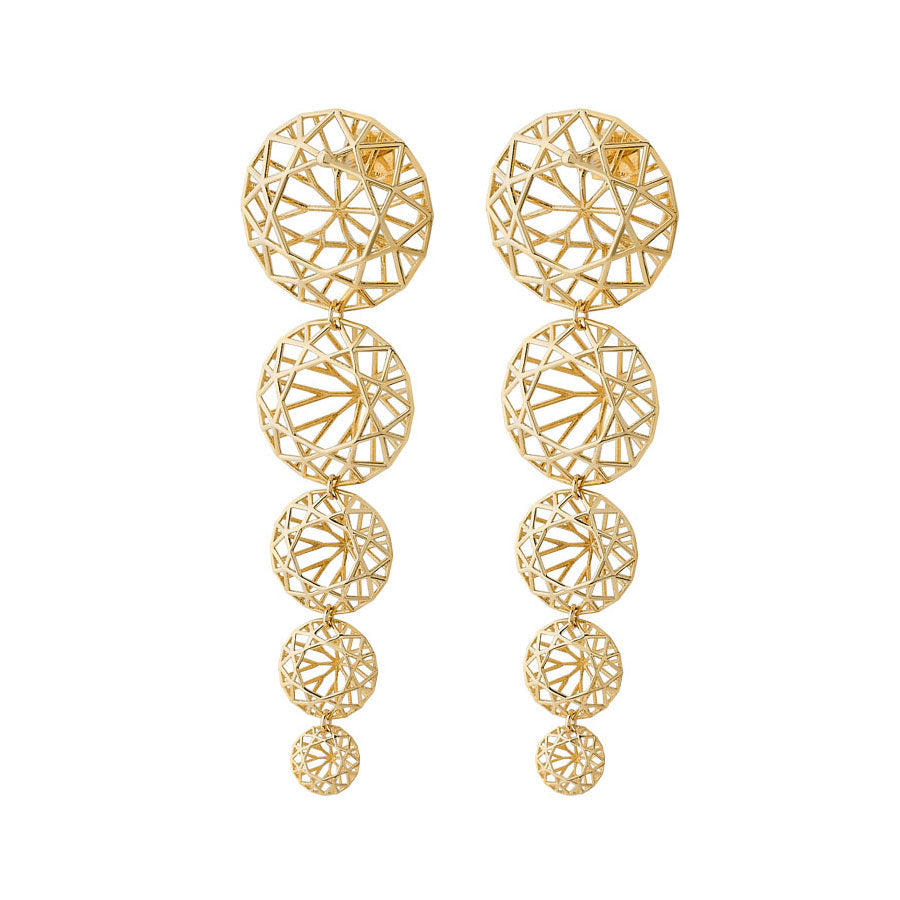 Ink Round Multi Earring