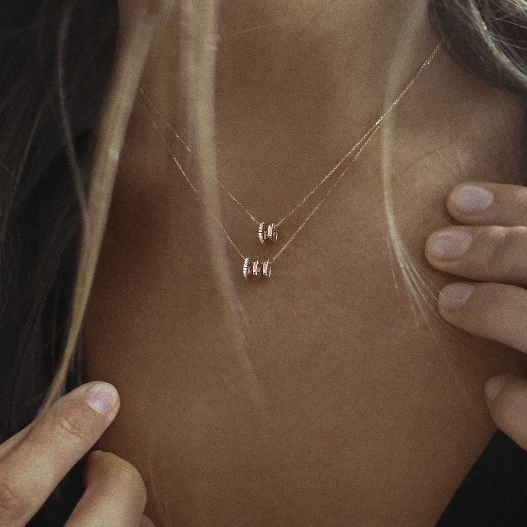 Triple Charlie Necklace