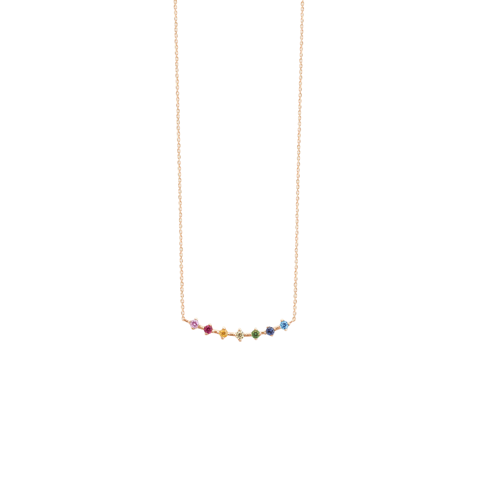 Rainbow Stardust Necklace