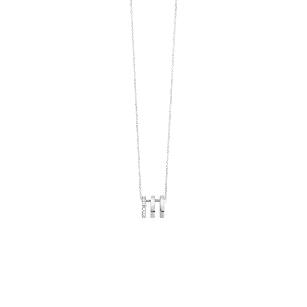 Triple Charlie Necklace