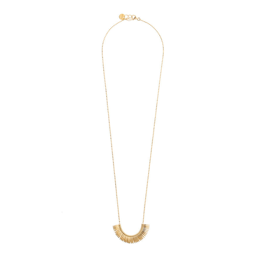Guitar Full Moon Necklace
