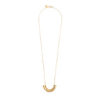 Guitar Full Moon Necklace