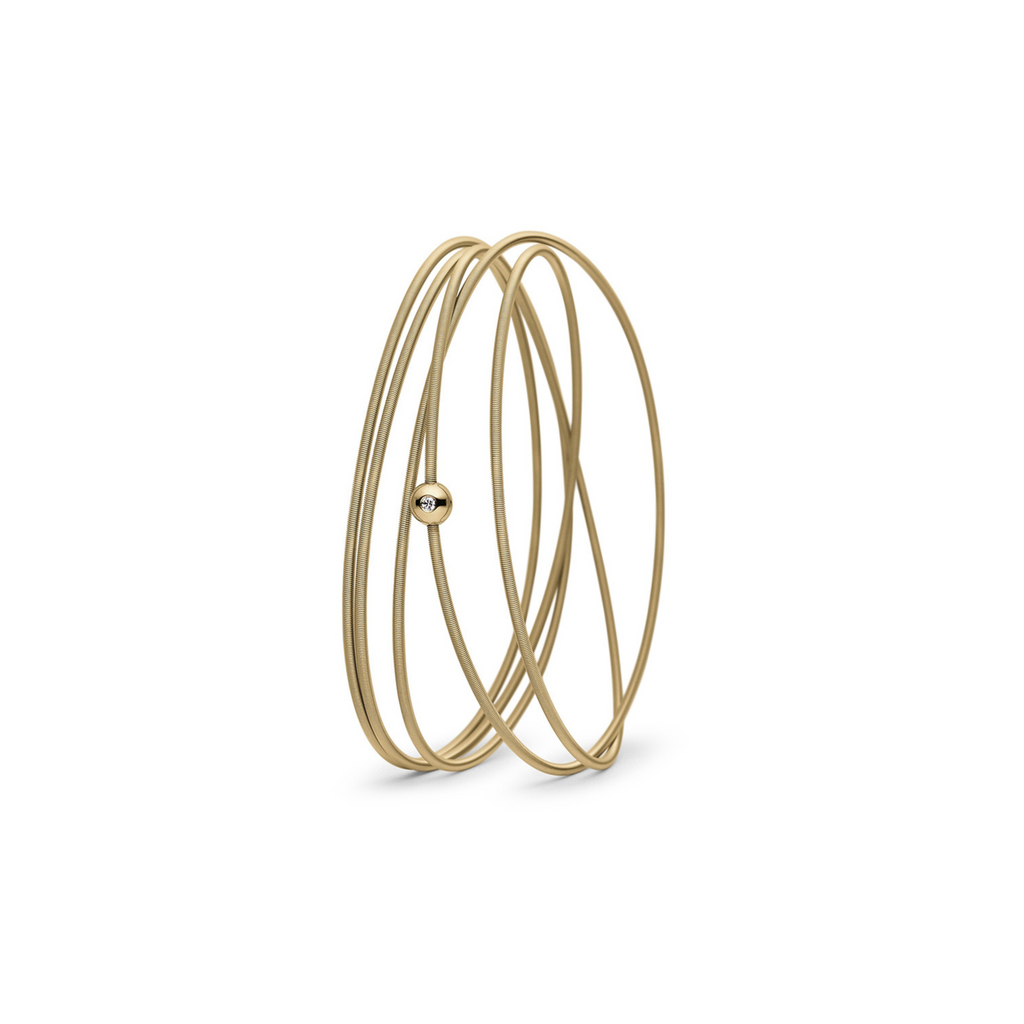 Colette 手链 - 5 圈镶钻