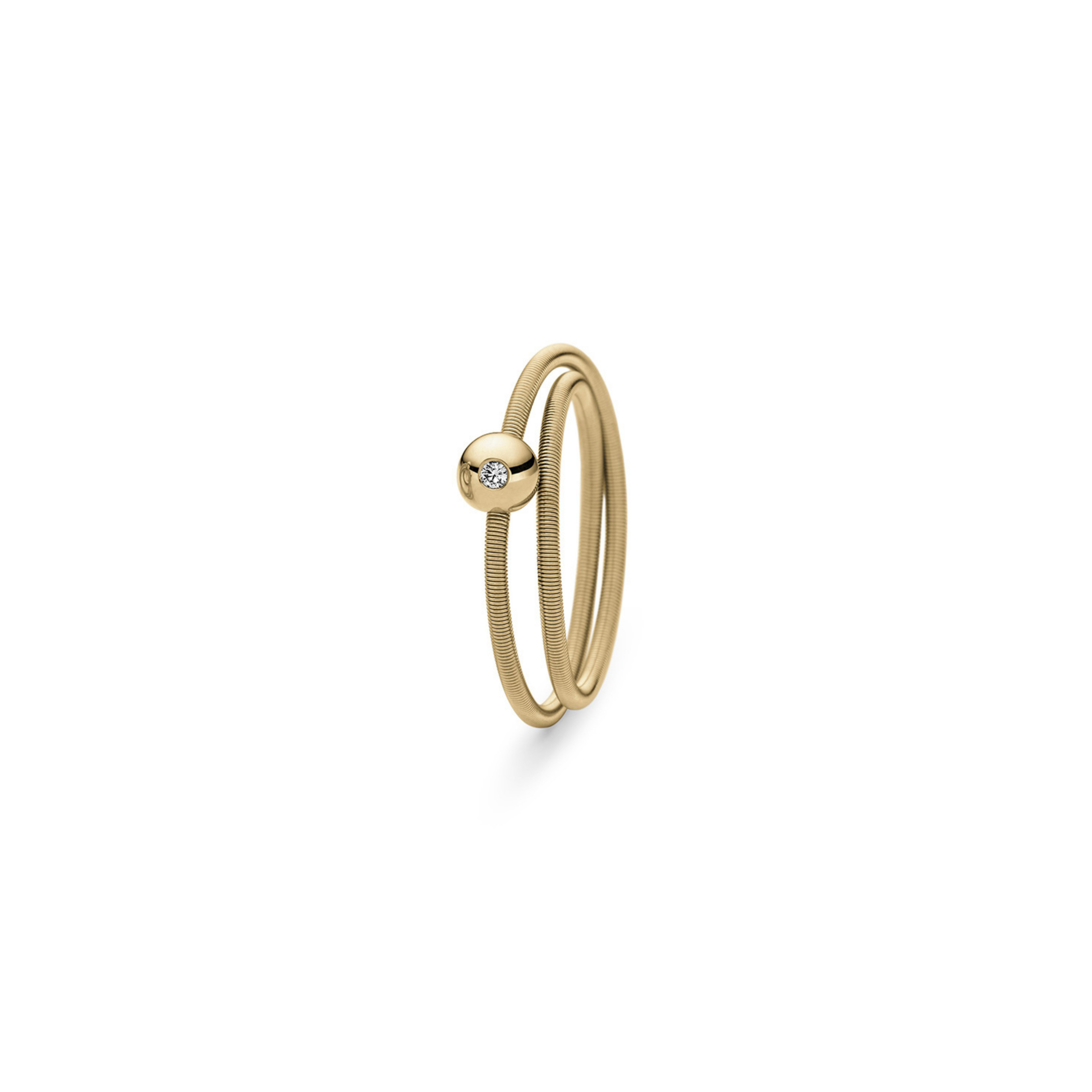 Colette Ring - 2 laps with diamond