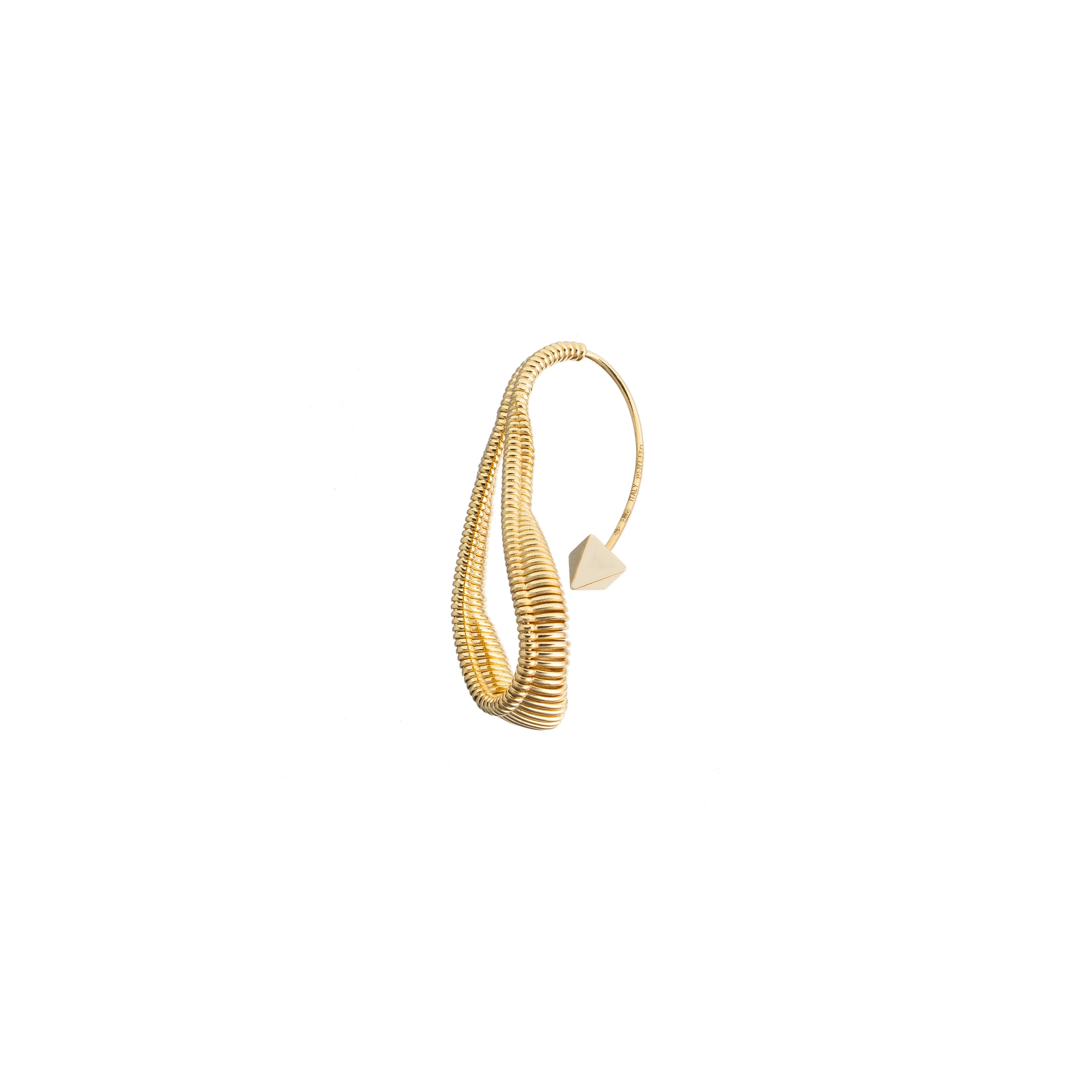 Guitar Drop Curve Earring