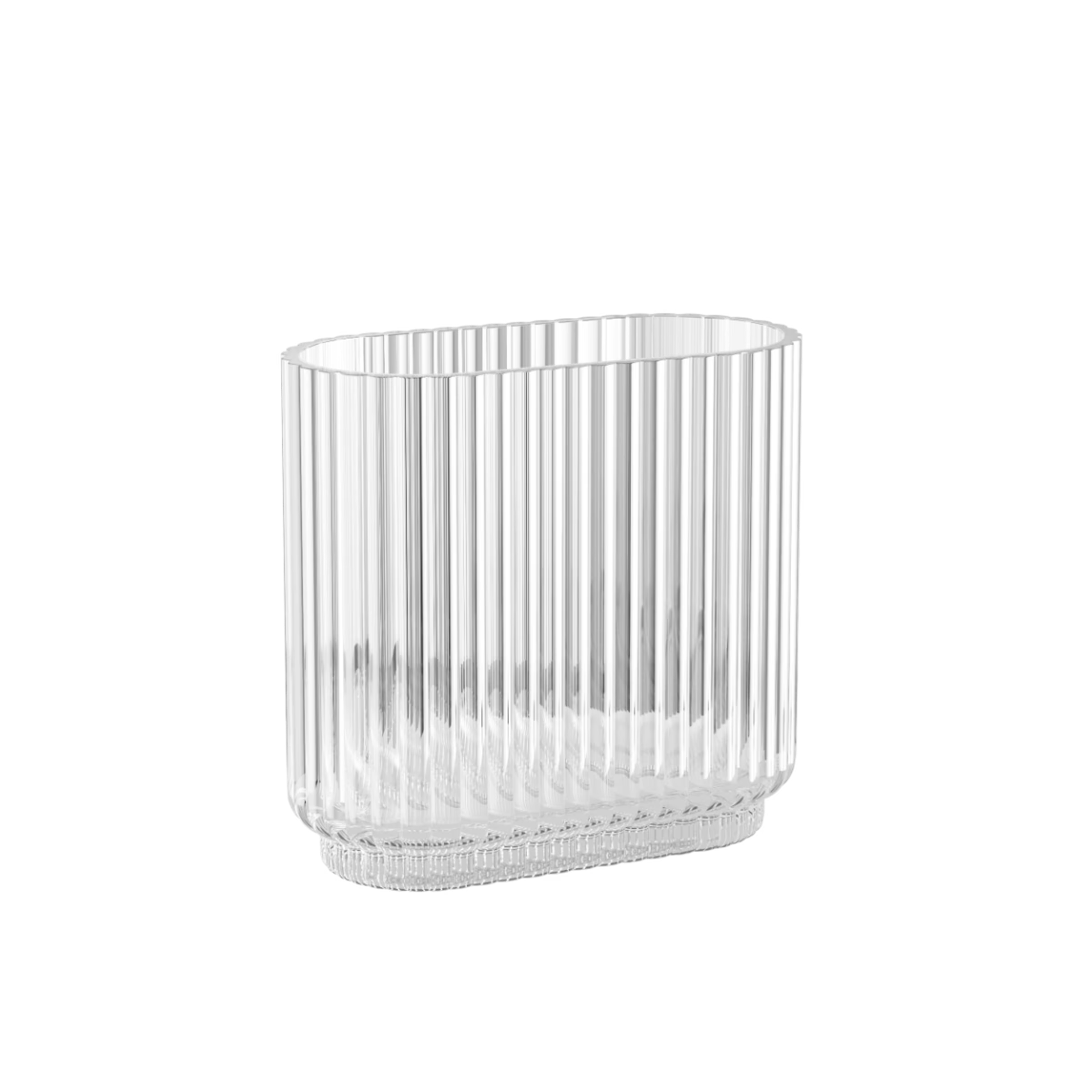 Bernadotte Oval Glass Vase