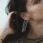 Nunchaku Earring