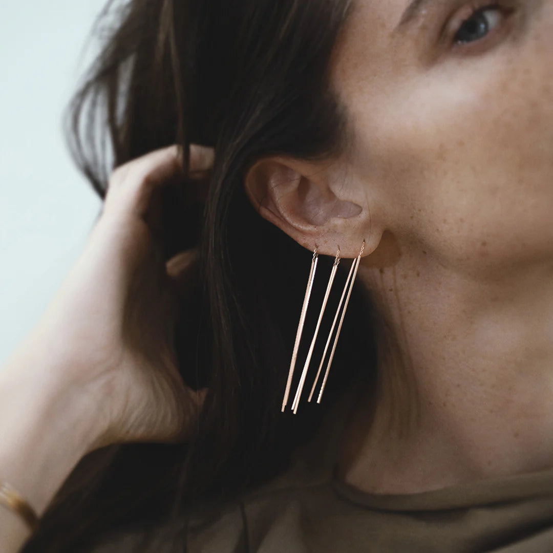 Nunchaku Earring