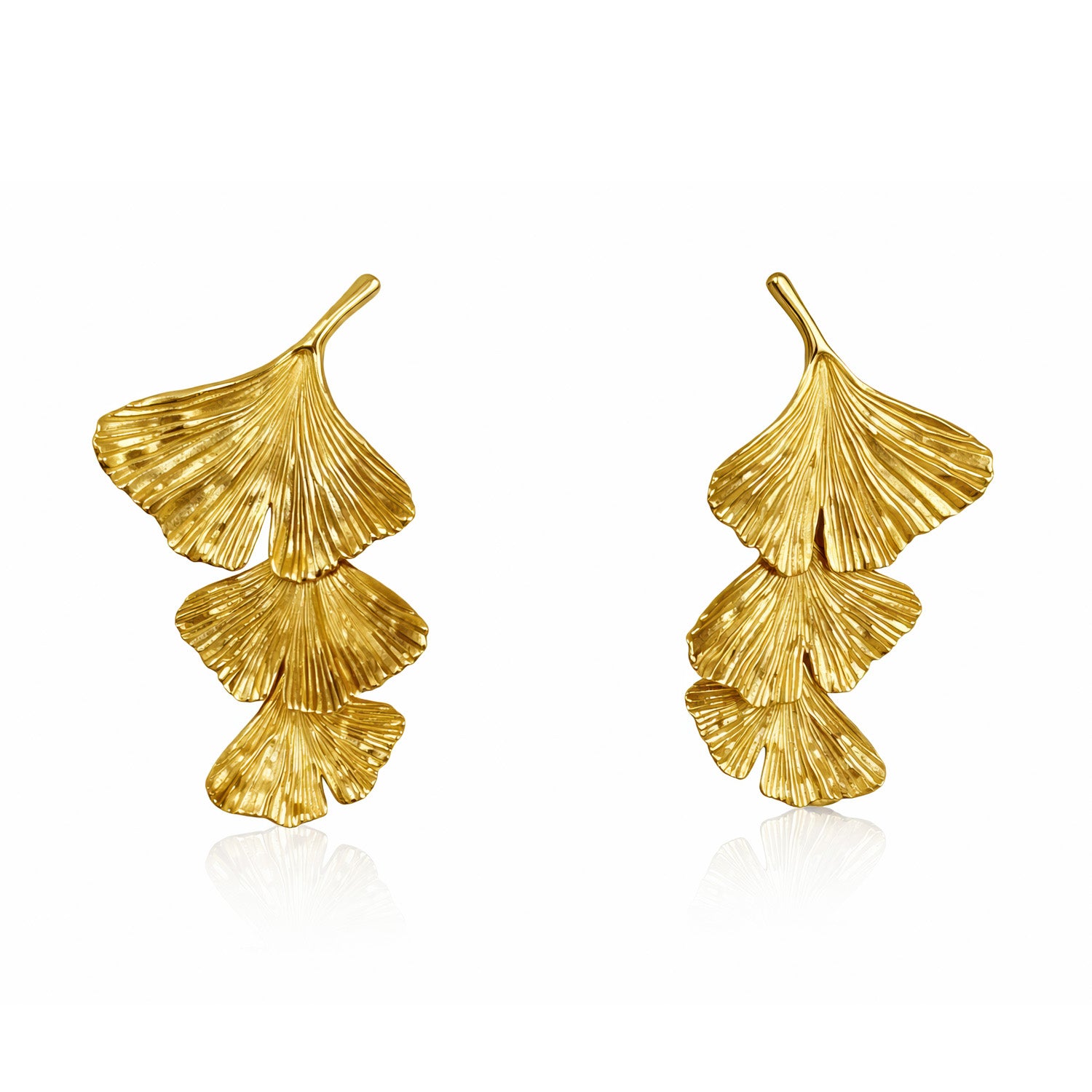 Brinco Ginkgo Triplo