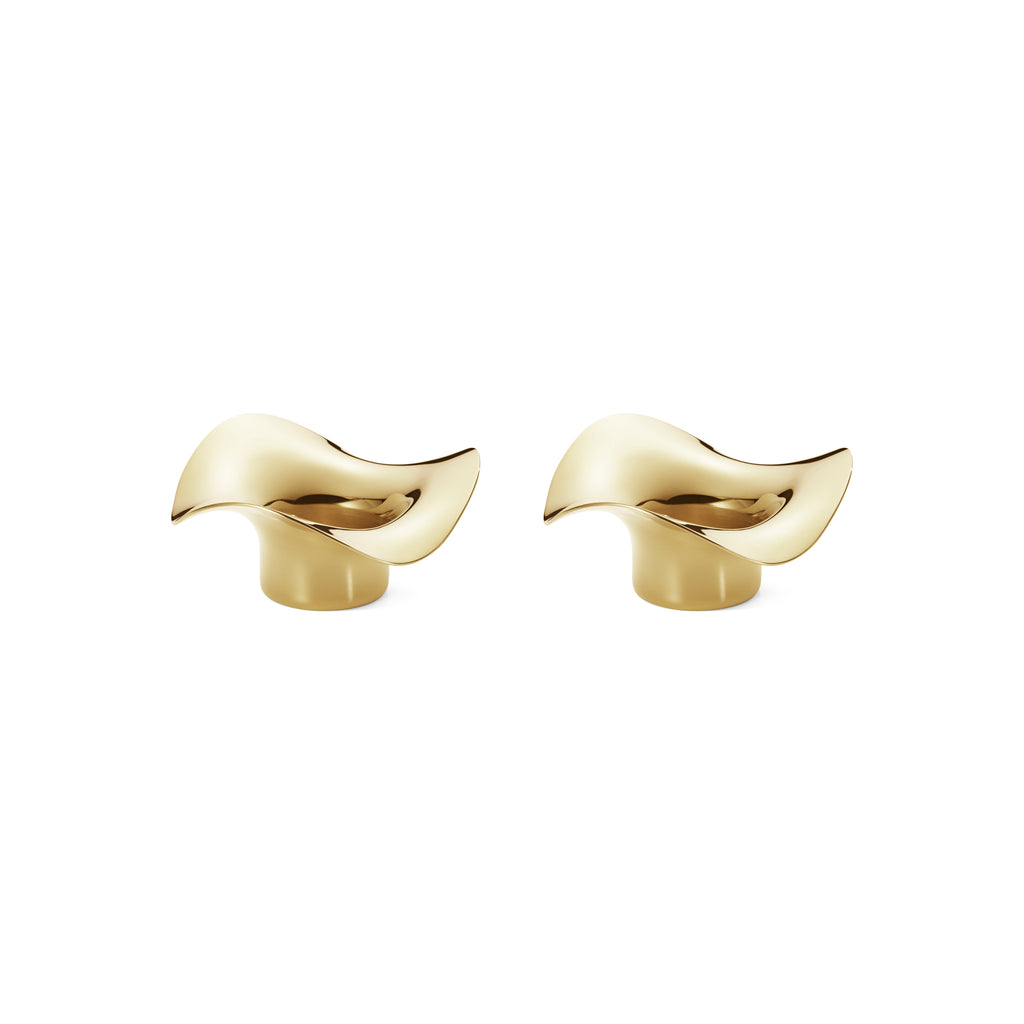 Golden Snake Candle Holder