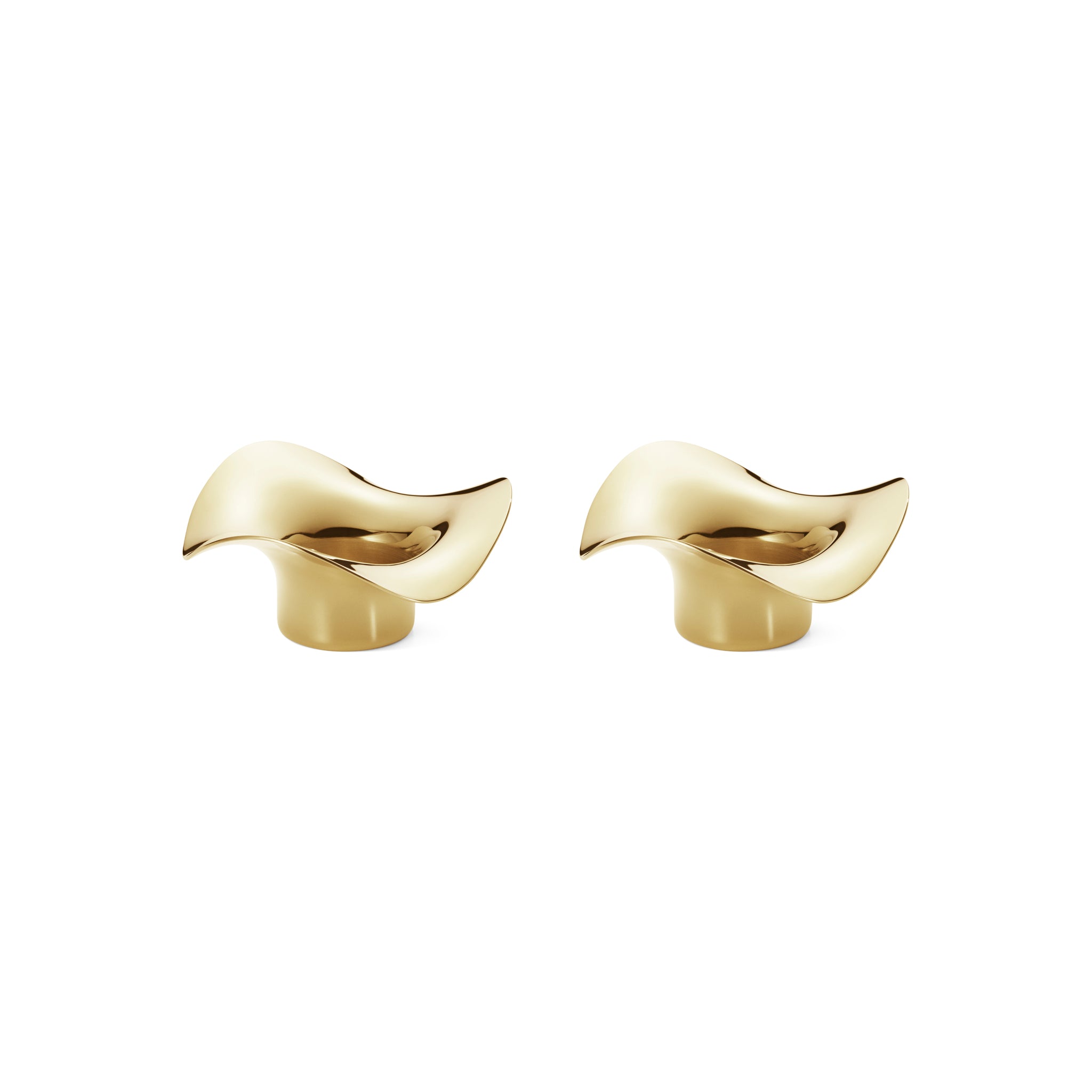 Golden Snake Candle Holder