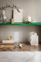 Golden Snake Candle Holder