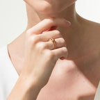 Colette Ring - 3 laps with diamond